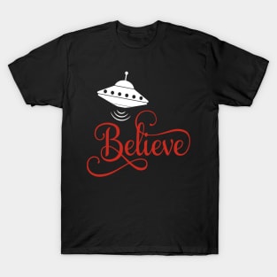 Ufo, I want to believe T-Shirt